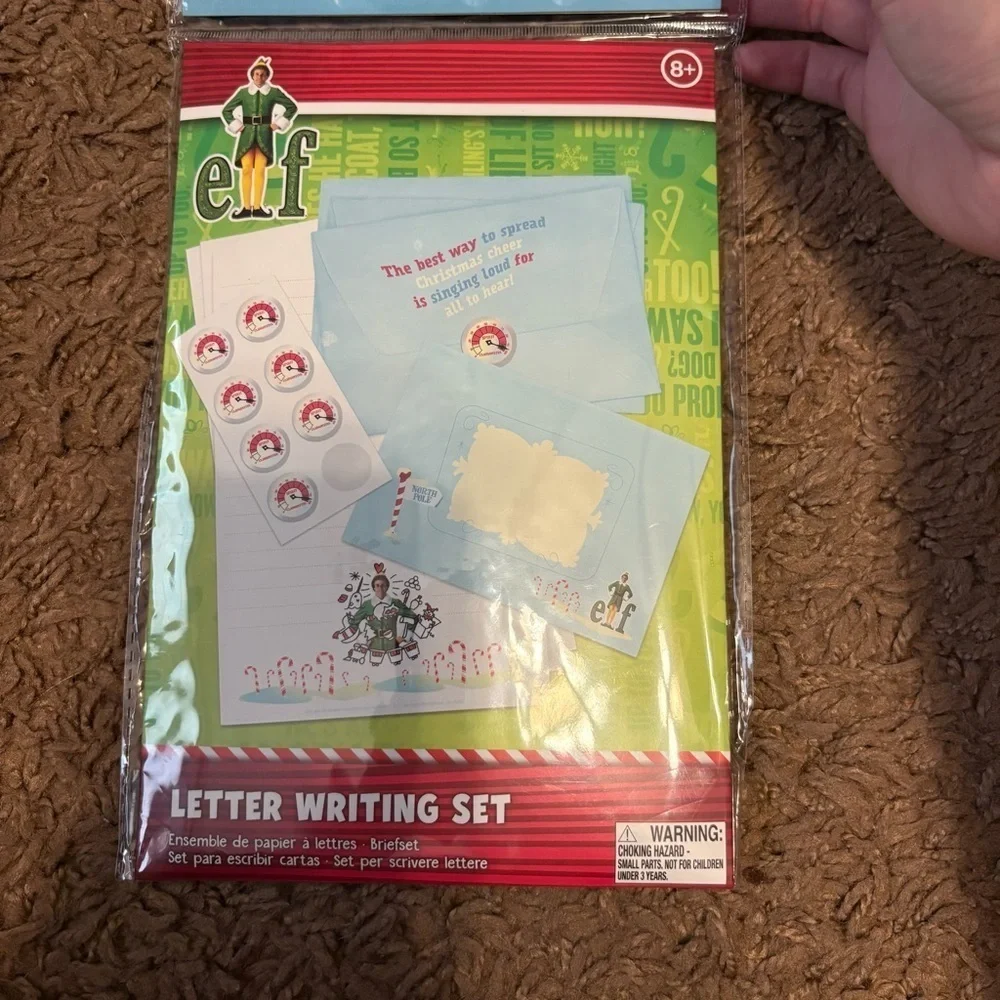 Elf Christmas Letter Writing Set Holiday Spirit Dear Santa Christmas Activity